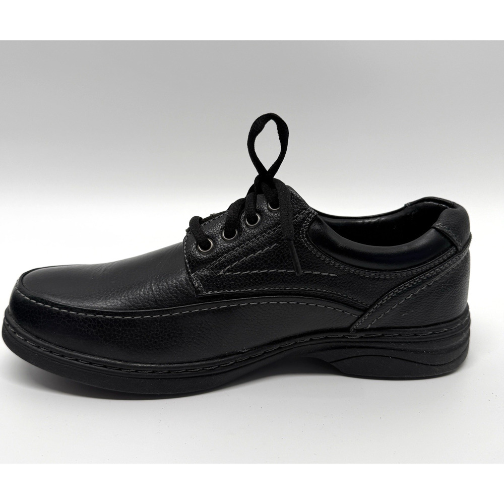 Croft & Barrow Wells Men's 9.5 M Black Leather Business Casual Shoes NIB - Picture 7 of 10